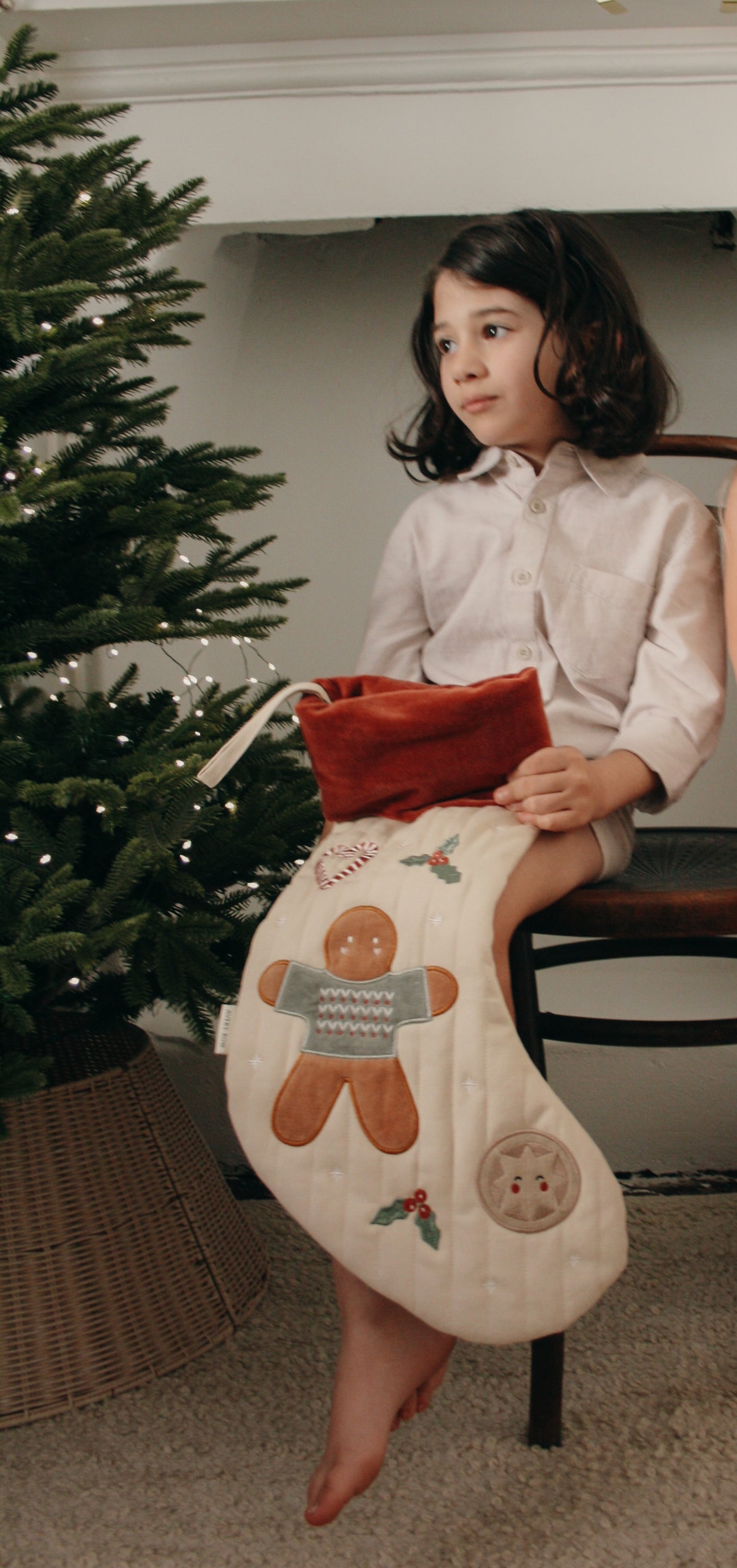 2023 Christmas Stocking - Gingerbread