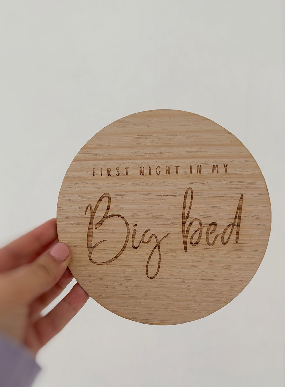 My First Night in My Big Bed Milestone Disc
